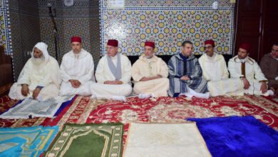 عامل اقليم سيدي بنور يحيي ليلة القدر المباركة بمسجد محمد الخامس