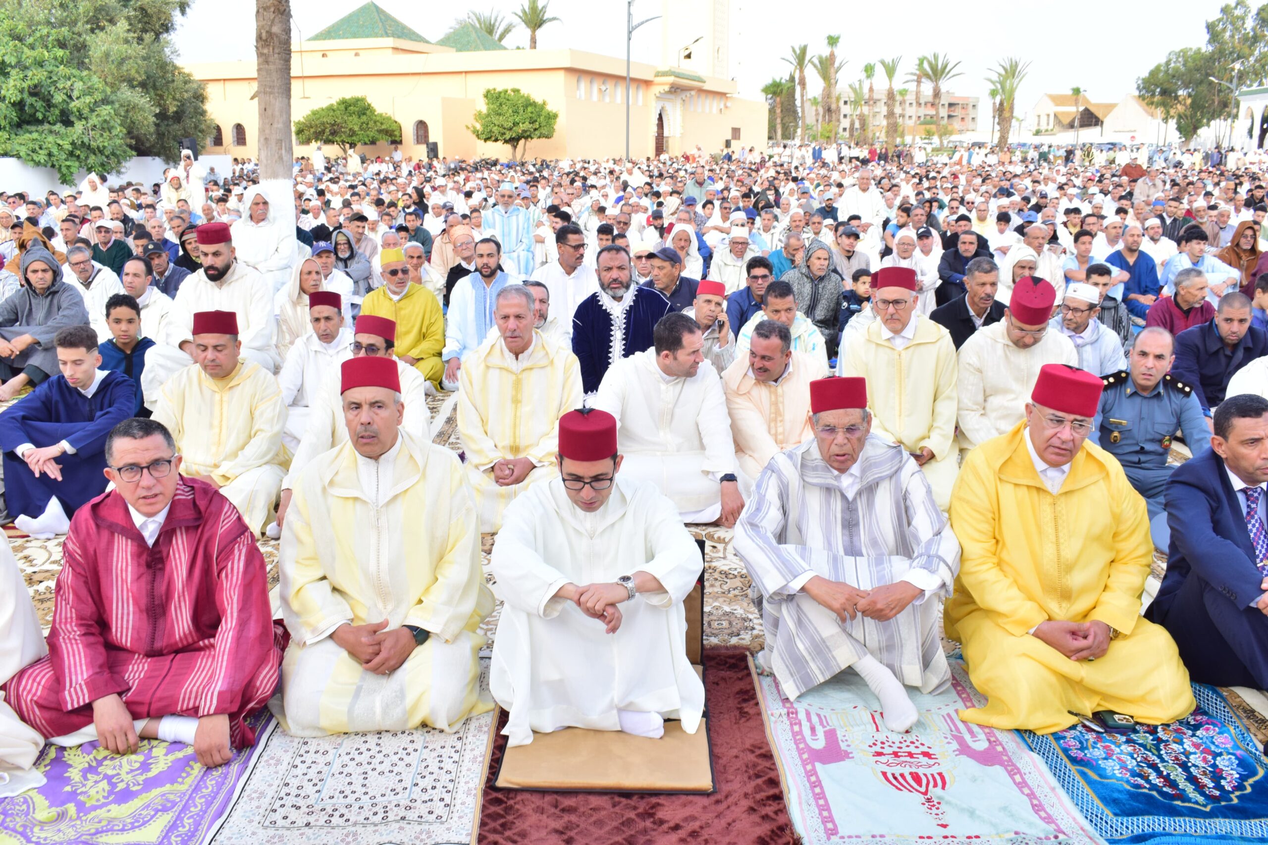 مراسيم صلاة العيد بسيدي بنور